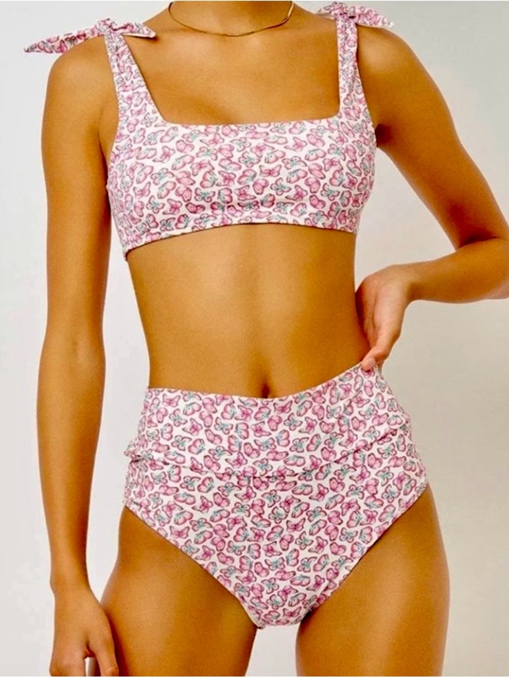 Frankie’s bikinis papillon butterfly bikini set